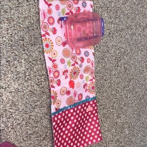 One generation sleeping bag and suitcase